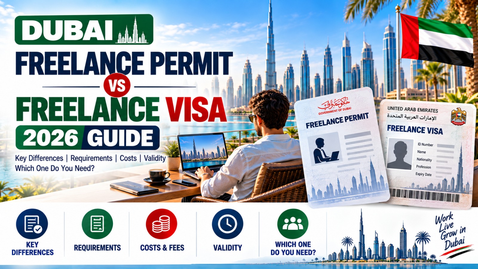 Dubai Freelance Permit vs Freelance Visa